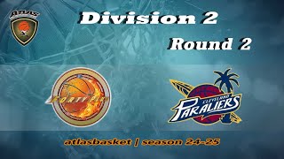 Atlasbasket  Div 2Round 2  FORTY PLUS vs CLEVELAND PARALIERS [upl. by Bina296]