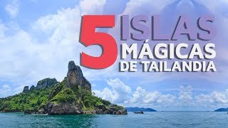 5 Islas de Tailandia mágicas 🏝 [upl. by Hillard]