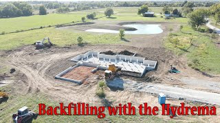 Using The Hydrema 912DS To Do More Backfilling [upl. by Ayar]