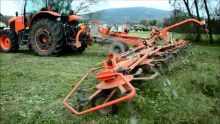 Kubota Power at HayMaking [upl. by Hsital167]