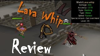 Runescape 3 Lava Whip PvP Review [upl. by Samanthia448]