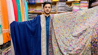 Pure Pashmina shawl Semi Shahtoosh shawl Original Kalamkar shawls Kashmiri shawl by Syed Abbas [upl. by Eimmit364]