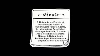 Setelah PKPA Inilah Materi Ujian Advokat Yang Harus Dipelajari Agar Lulus Ujiannya Ya shorts [upl. by Eves658]