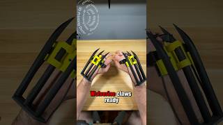 Assembling retractable 3D printed wolverine claws together [upl. by Lonergan981]