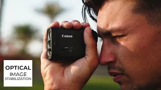 The Canon PowerShot GOLF Digital Laser Rangefinder [upl. by Aihseya546]