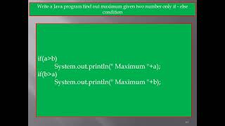 Relational Operator in Java Programming  if and if else [upl. by Elleniad]