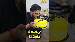 Eating 1 KG Cake challenge [upl. by Rikahs]