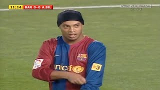 RONALDINHO 200607 👑 Ballon dOr Level Dribbling Skills Goals amp Passes ᴴᴰ [upl. by Notnek691]