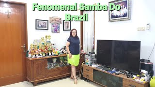 Fenomenal Samba Do Brazil  Line Dance 💃🏻💃🏻💃🏻 [upl. by Allemac]