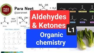 Aldehyde and ketone Lecture 1 [upl. by Gunzburg]