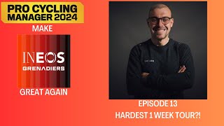 Make Ineos Grenadiers Great Again  Pro Cycling Manager 24  EP 13 [upl. by Kary421]