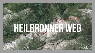 Heilbronner Weg  Wandern im Allgäu  GPSTrack [upl. by Zoubek874]