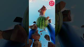 🍉 Watermelon vs Fried Chicken War 🍗 [upl. by Nelleh]