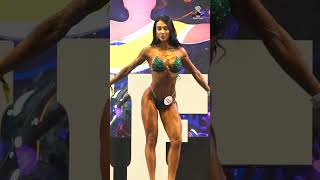 Best Bikini Posing For Competition By Laura Martinez Manrique USA shorts bodybuilding 🔥🔥🔥🔥 [upl. by Inaej428]