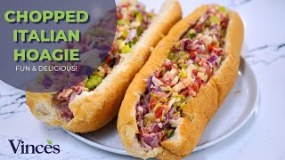 Ultimate Italian Hoagie Sandwich EPIC Chopped Creation [upl. by Gus109]