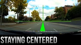 How to Stay Centered in Your Lane  Driving Tips [upl. by Ilek]