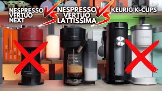 WHY the Nespresso Vertuo Lattissima is AMAZING [upl. by Aissilem]