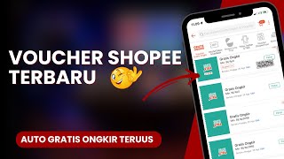 Cara Mendapatkan Voucher Gratis Ongkir Shopee Terbaru 2024 [upl. by Maleen453]