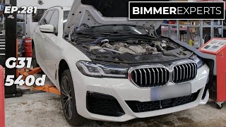 Ep281 Bimmer Experts  BMW G31 540d  F11 520d  E92 320i  Egy nap a műhelyben [upl. by Aehcim6]