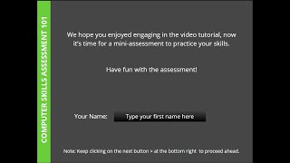 Evaluation Phase Interactive assessment demo  Kirkpatrick Model Level 2 [upl. by Gnart]