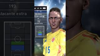 Selección Colombia PES 2016 Faces Plantillas futbol jugadores deportes shortsviral pes16 [upl. by Zobe]