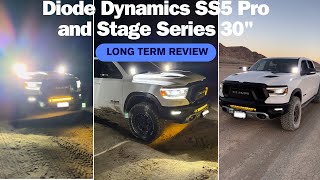 Diode Dynamics SS5 Pro Pods and 30quot Stage Series Light Bar Long Term Review 4K [upl. by Cinamod]