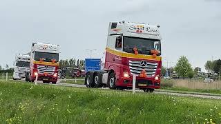 Truckersrit Hoeksche Waard Koningsdag 2024 [upl. by Gearalt526]