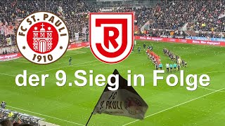 FCStPauli marschiert weiter  Die Siegesserie hält an  10 gegen Regensburg  short clip [upl. by Garate577]