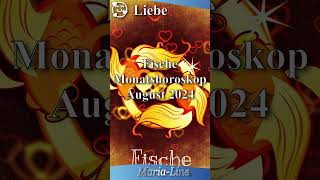 Fische LIEBE ❤️ Horoskop August 2024 [upl. by Witha]