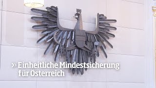 Einheitliche Mindestsicherung für Österreich [upl. by Leoj]