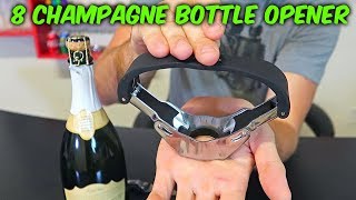 8 Champagne Bottle Opener Gadgets  Part 2 [upl. by Aihsad254]