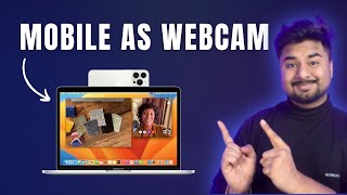 How to use your Phone as a Webcam PC amp Mac  Droidcam Wireless Webcam [upl. by Eissen]