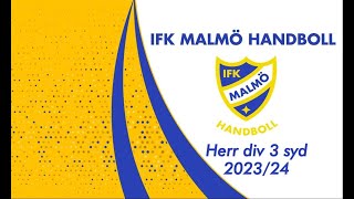 Eslövs HF B  IFK Malmö HF [upl. by Evvie]