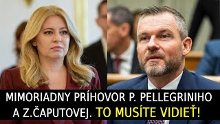 Mimoriadny príhovor Pellegriniho a Čaputovej To musíte vidieť [upl. by Stromberg]