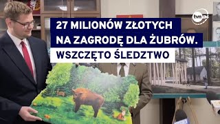 Zagroda żubrów pod lupą prokuratury Rusza śledztwo po reportażu TVN24 [upl. by Ardnat]