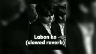 labon ko  slowed reverb [upl. by Allare485]