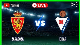 ZARAGOZA vs EIBAR LIVE LALIGA2 20232024 ROUND 12 SCOREBOARD [upl. by Notsniw278]