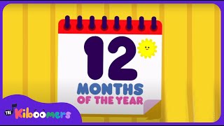 MONTHS OF THE YEAR  The Kiboomers PRESCHOOL SONGS amp NURSERY RHYMES FOR LEARNING shorts kidssongs [upl. by Ariada642]