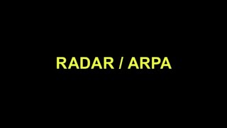 Navigational Instruments Radar and ARPA [upl. by Amelina]