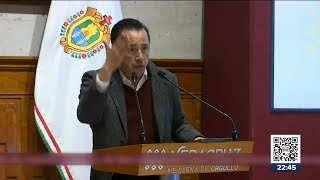 Así reaccionó el gobernador de Veracruz ante cuestionamiento de periodista  Ciro Gómez Leyva [upl. by Otrebor]