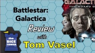 Battlestar Galactica the Board Game review  with Tom Vasel [upl. by Carry]