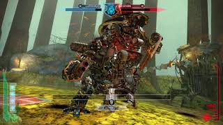 EL CABALLERO IMPERIAL  Warhammer 40000 Freeblade Gameplay  Black Ursus [upl. by Odnalro]