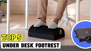 5 Best Under Desk Footrest [upl. by Eadas]