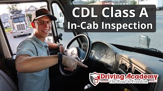 CDL Class A FULL In Cab Inspection and Air Brake Test 2023  Pass Your CDL Trucking Road Test [upl. by Freiman]