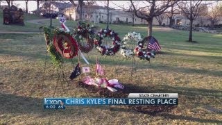 Chris Kyle laid to rest in Austin [upl. by Asreht871]