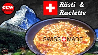 Delicious swiss potato rosti recipe 😍 💕 Rösti and raclette recipe [upl. by Pooh]