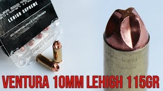 Underwood Xtreme Defender Ammunition 9mm Luger 90 Grain Lehigh Xtreme Defense Quick Gel testing [upl. by Kristan]