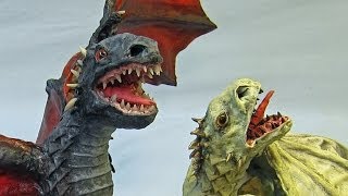 Daenerys Paper Mache Dragons [upl. by Dobson347]