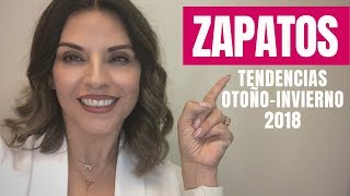 Tendencias en Zapatos OtoñoInvierno 2018 [upl. by Avah230]