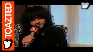 The Mars Volta interview with Cedric BixlerZavala Part 1  2007  Toazted [upl. by Affer812]